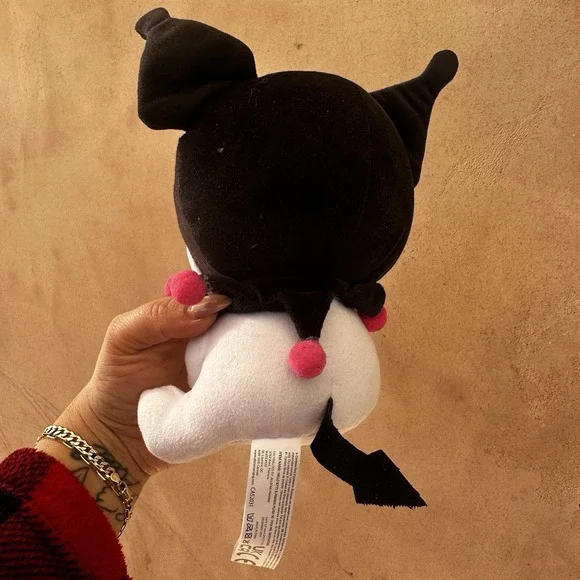 New Sanrio Kuromi 8" Plush Stuffed Animal. So Soft! - Picture 3 of 5